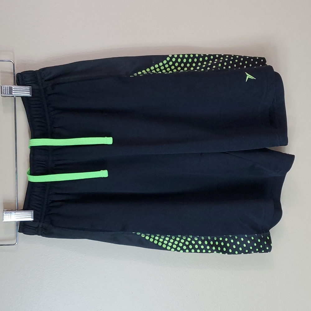 Old Navy Active wear black and green shorts